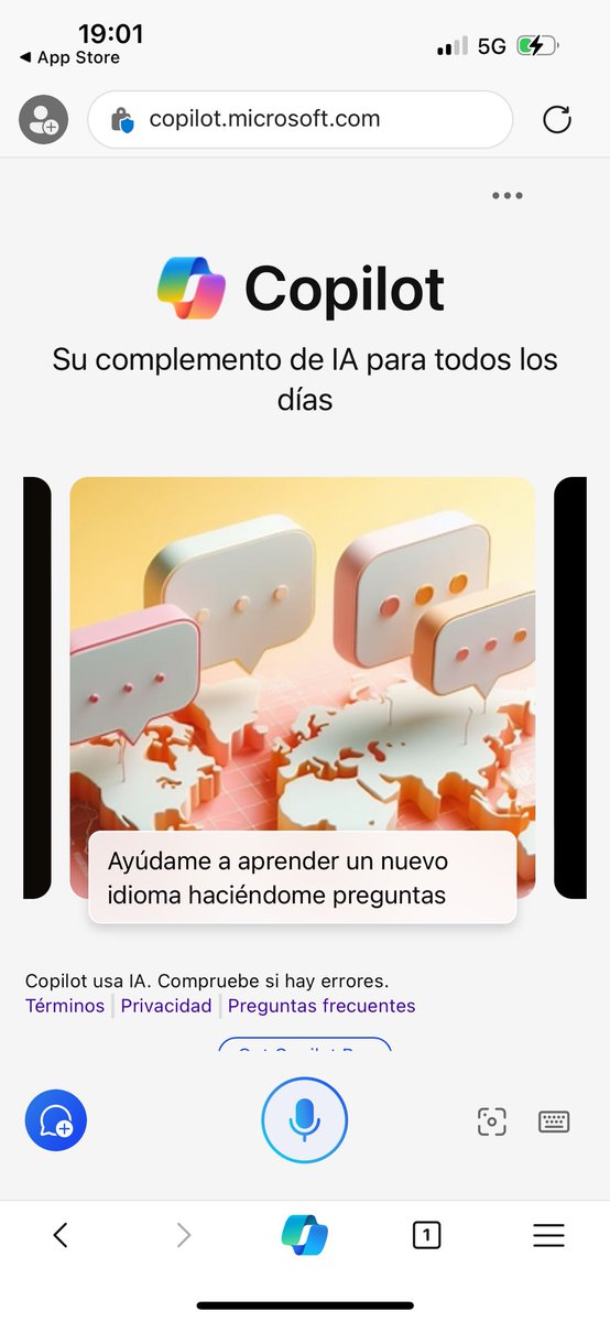 isalr8's tweet photo. COPILOT en modo web, navegador EDGE,… ENTORNO PROTEGIDO. 

#LiderandoMiCentroHaciaElFuturo #JornadaGlobalNET #EnClaveDeTIC @GlobalNET_info @DigitalFactoria https://t.co/9VW65DTJnv