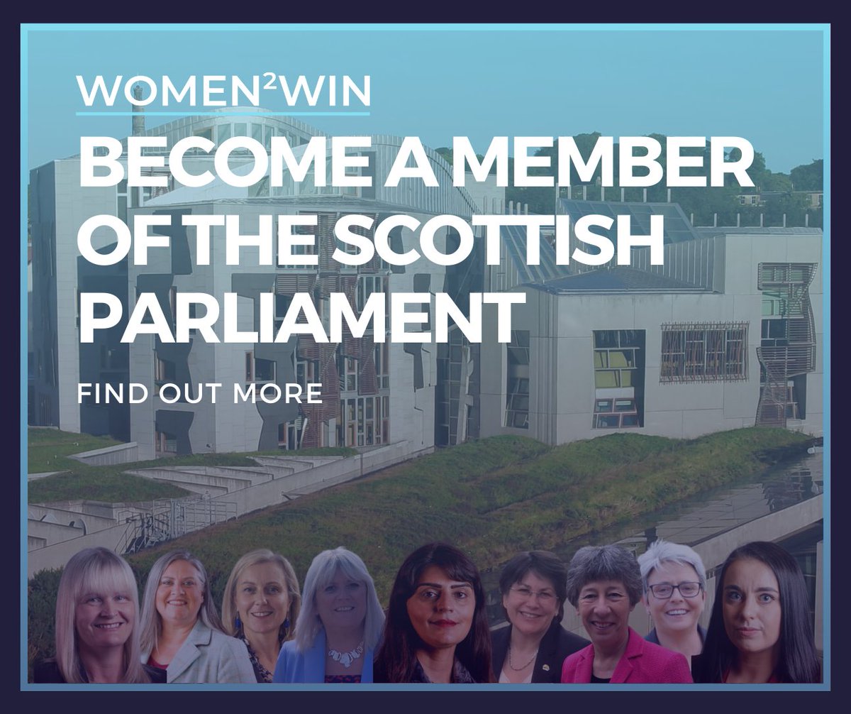 Lead the change in Scottish politics. Women2Win Scotland guides women to Holyrood. More info at women2win.com/become-a-membe…. #WomenInLeadership