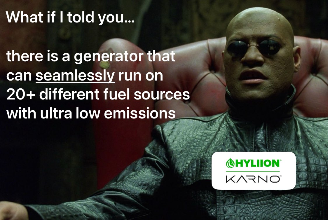 The new #powergen is here ⚡️
#hyliion #KARNO #lineargenerator #fuelagnostic #energytransition #energystorage #cleantech #cleanenergy #biogas #sustainability #EVcharging #datacenter #AI #electricgrid #electricbus #microgrid #distributedpower #resiliency #RenewableEnergy #genset