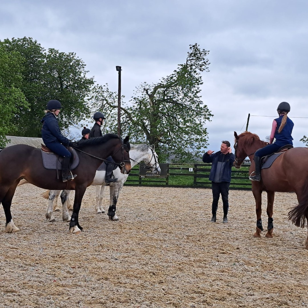Our Equine students returned from their placements this week, and immediately got back on the horses- we love to see it 💪🏇
