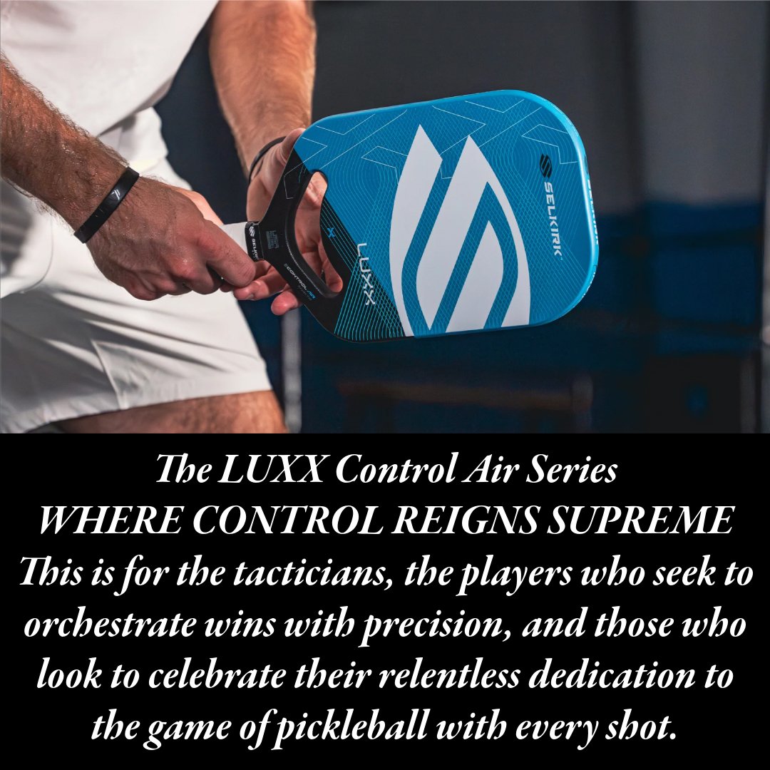 🎾 New Arrival Alert! 🎾

👟 LUXX Control Air Series Paddle now at Atkins Curling Supplies! 🙌
💥 Expanded sweet spot 🌀 Accelerated spin 🏓 Unequaled control
Choose S2, Epic, or Invikta shape. Get yours today! 🛒 #PickleballPassion #AtkinsCurling #LUXXControlAir