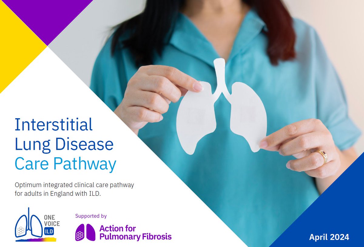 🚨NEW REPORT ALERT🚨 @OneVoiceILD and @ActionPFcharity have launched an Optimum Integrated Care Pathway for transforming ILD services. actionpf.org/get-involved/t…