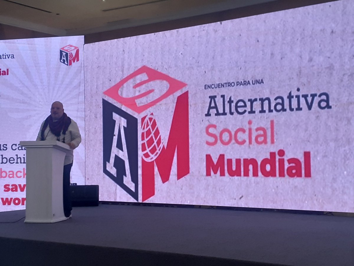 Inauguración del Encuentro para una Alternativa Social Mundial. Vicepresidenta Delcy Rodríguez: '¿Cuál es la mayor amenaza para el mundo hoy?: ¡El Capitalismo!' ¡Unámonos los pueblos para enfrentar esa amenaza! #AlbaUnida
