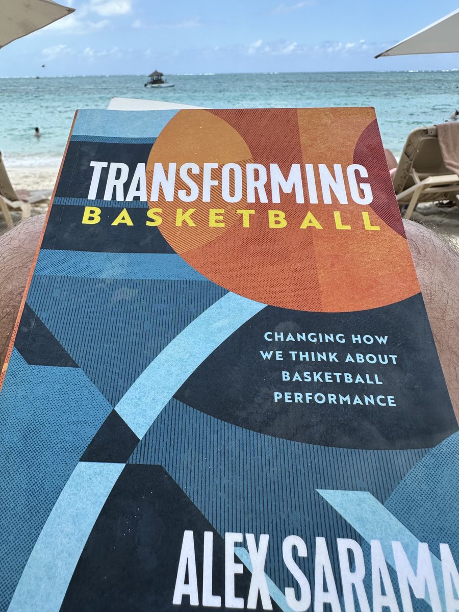 Getting better on the beach! ⁦@AlexJSarama⁩ ⁦@transformbball⁩ killed it with this book! #basketballcoaching #basketball