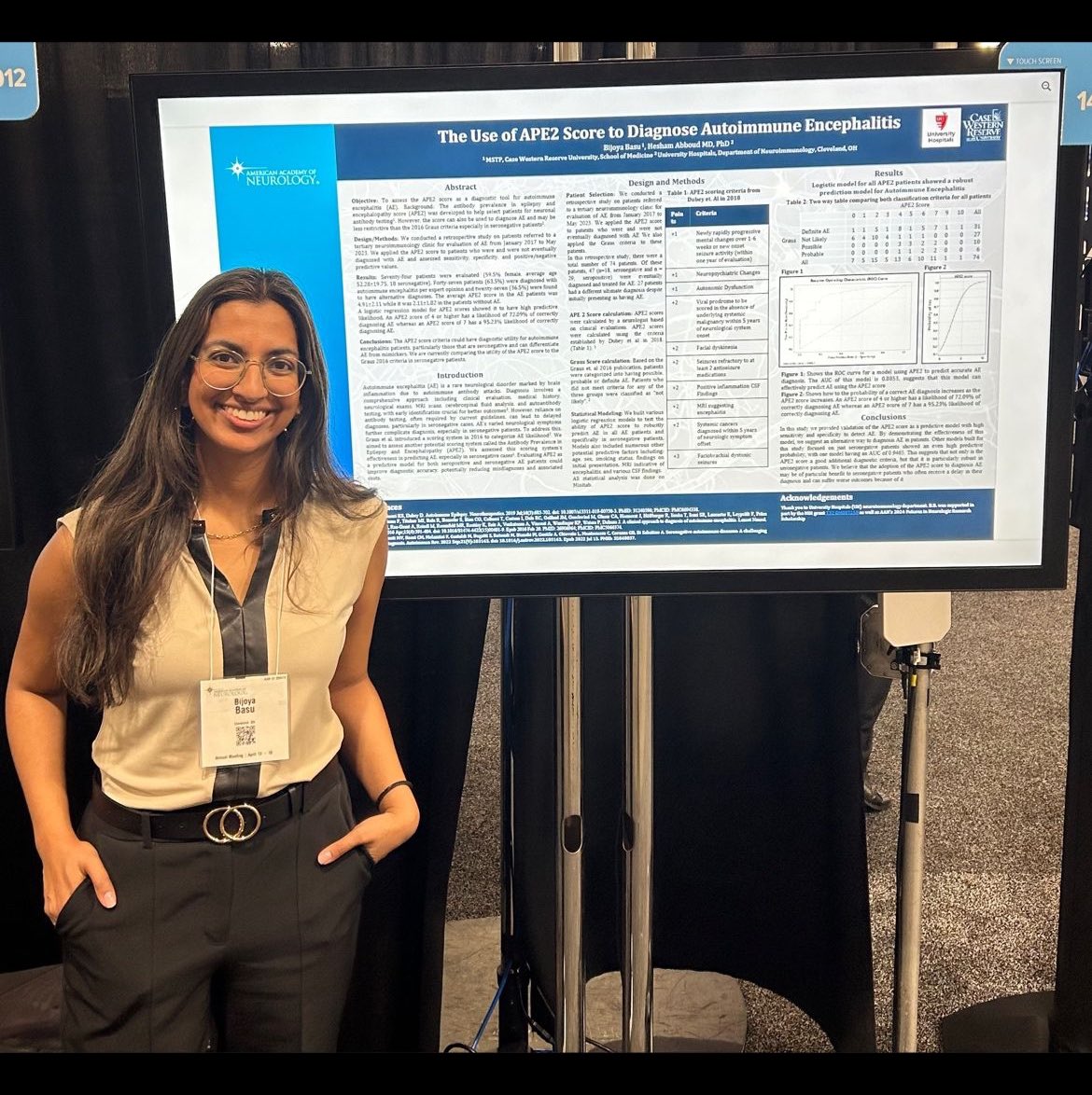 BijouBasu's tweet photo. Had a great time at my first #AANAM in Denver with the UH Neuroimmunology team!
#AAN2024 @cwrumstp @CWRUSOM https://t.co/UOhC4dY9qO