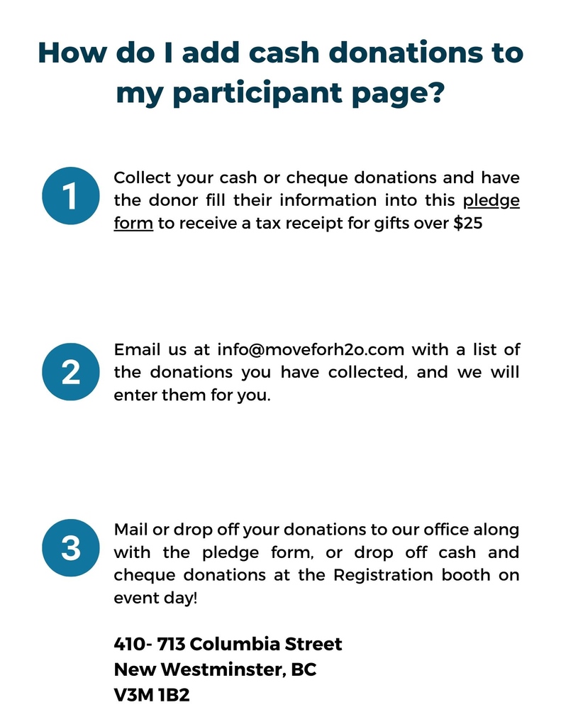 moveforH2O's tweet photo. HOW TO RAISE MONEY! 

There are many different ways to fundraise for the Move for H2O. Do not hesitate to reach out if anyone is looking for ideas or assistance. https://t.co/pMEyJ8w2vX