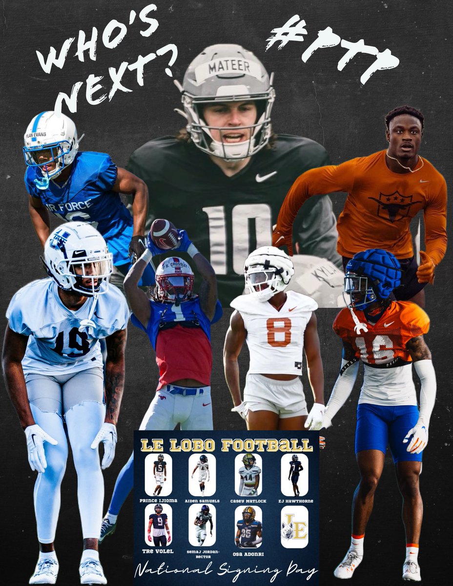 There have been some ballers that have come through Little Elm HS that are doing big things and putting LE on the map ‼️ College coaches, stop by spring practice and check out our athletes ‼️‼️ Who’s next? #PTP 🐺