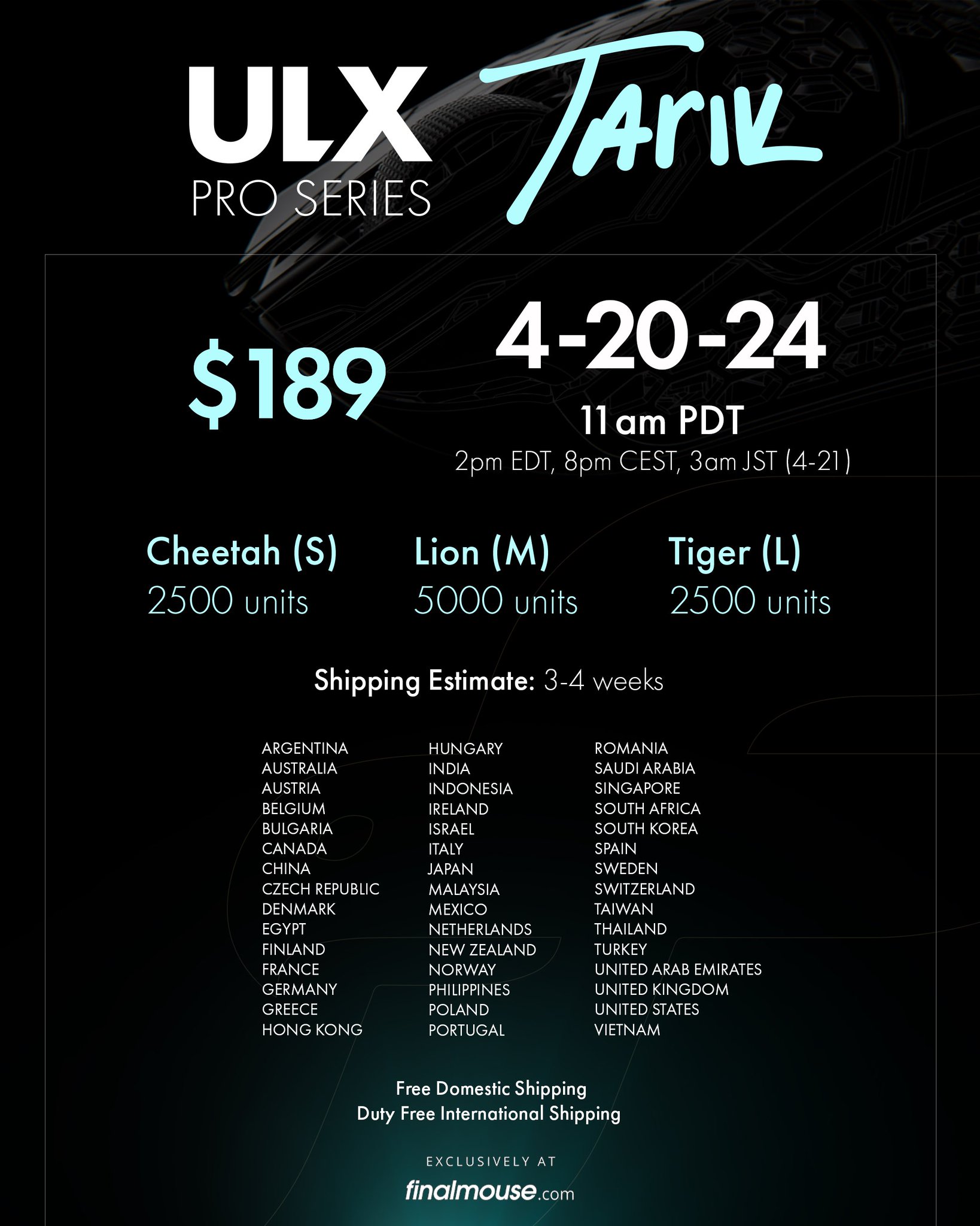 Finalmouse on X: 