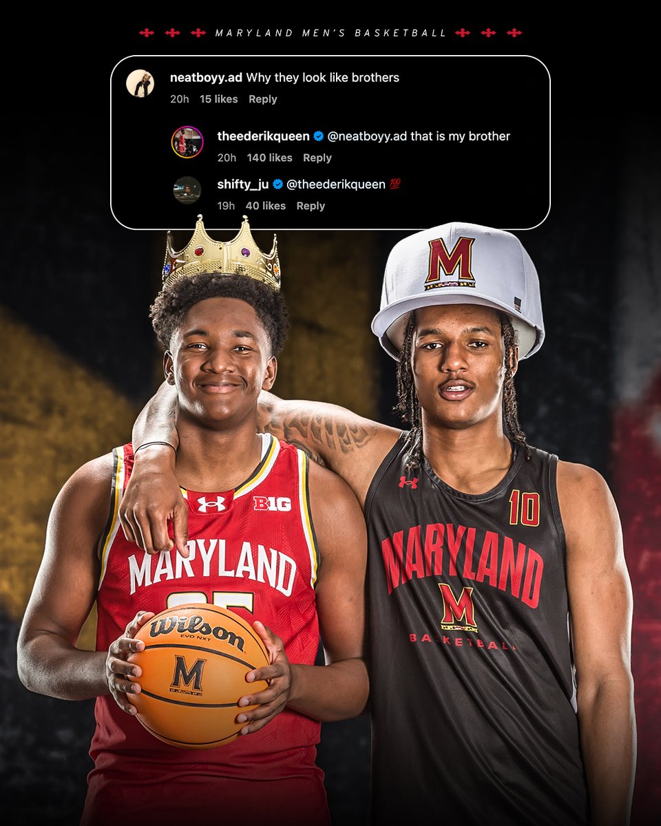 TerrapinHoops's tweet photo. That Charm City connection https://t.co/kTmfENgpbS