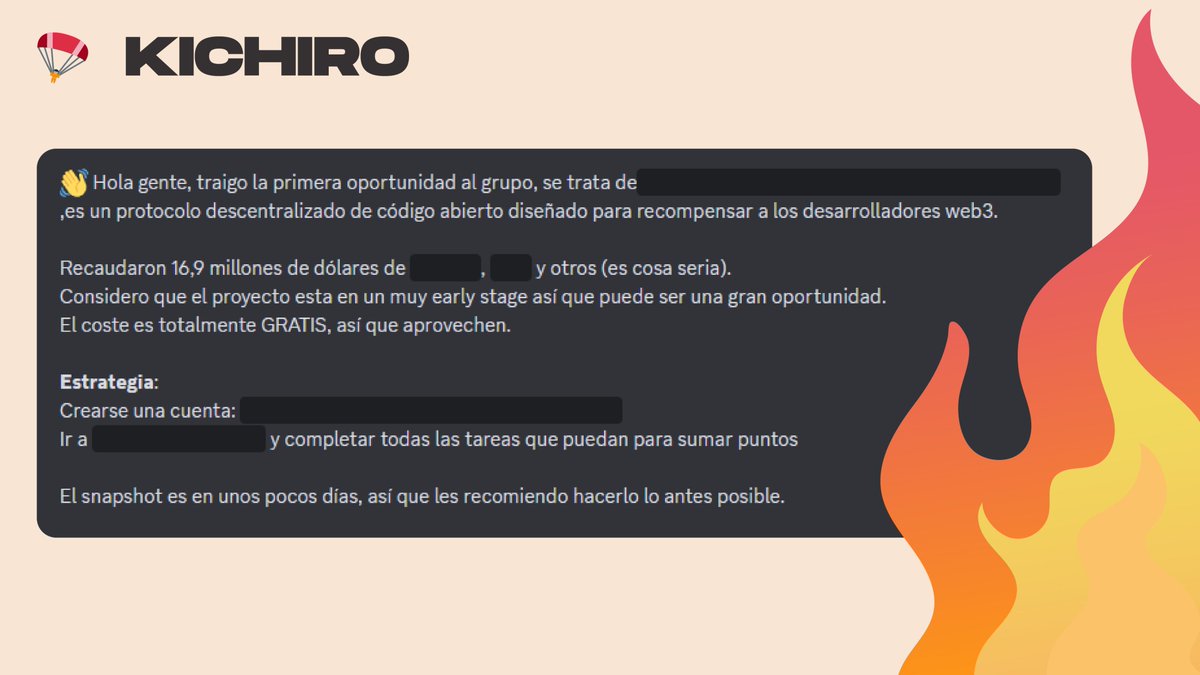 🍜 <a href="/kich1ro/">kichiro</a> no se queda atrás.

En nuestra cocina también hay lugar para aquellos que se dedican a farmear airdrops 🪂