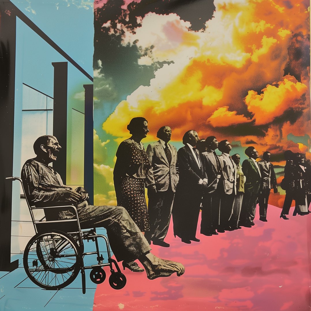 Parable2024's tweet image. April 18th.

Woman takes dead uncle down to the bank to sign some papers.