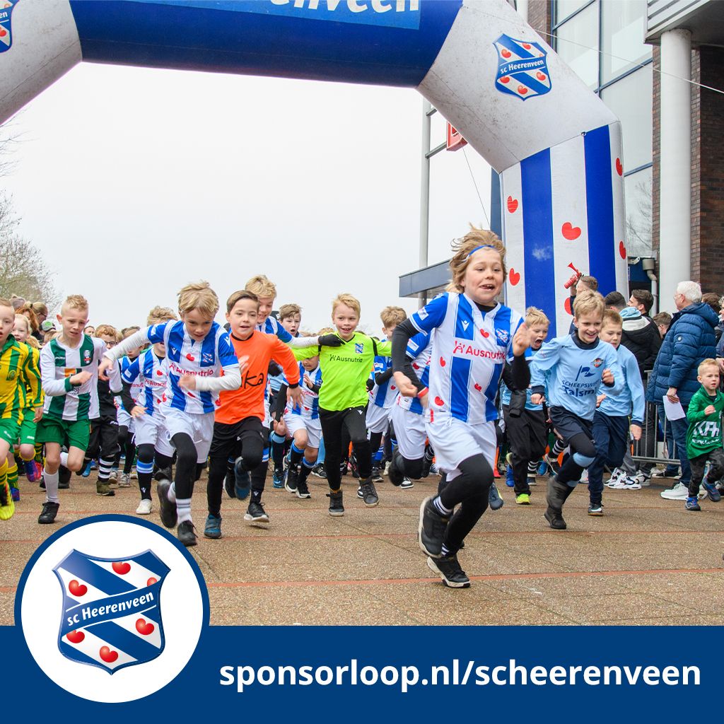 vvHvB's tweet photo. Rennen door het Abe Lenstra Stadion om geld in te zamelen voor Heerenveense Boys! Hoe gaaf is dat?! Doe je mee? #sponsorloop #scheerenveen https://t.co/T97iM7ccCN