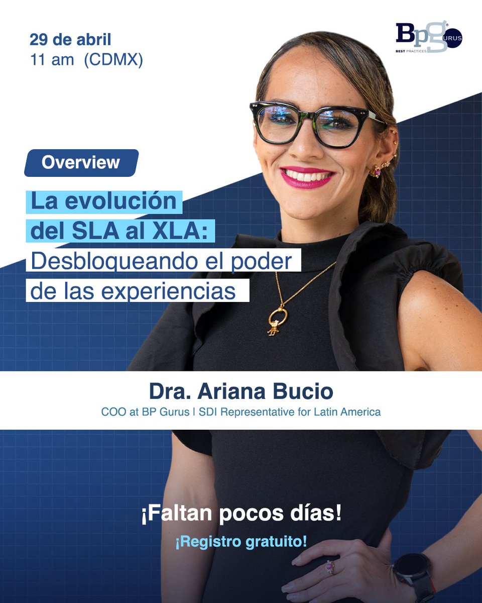 ¡Faltan pocos días! Aprende a desbloquear el poder de las experiencias para diferenciarte de tu competencia en este #overview. ✳ Registro gratuito ✳
#SLA #XLA #ExperienceCollab #ExperienceManagement
➡ bit.ly/3x4sNg4
📆 LUN 29 ABR
⏰ 11 H (CDMX)