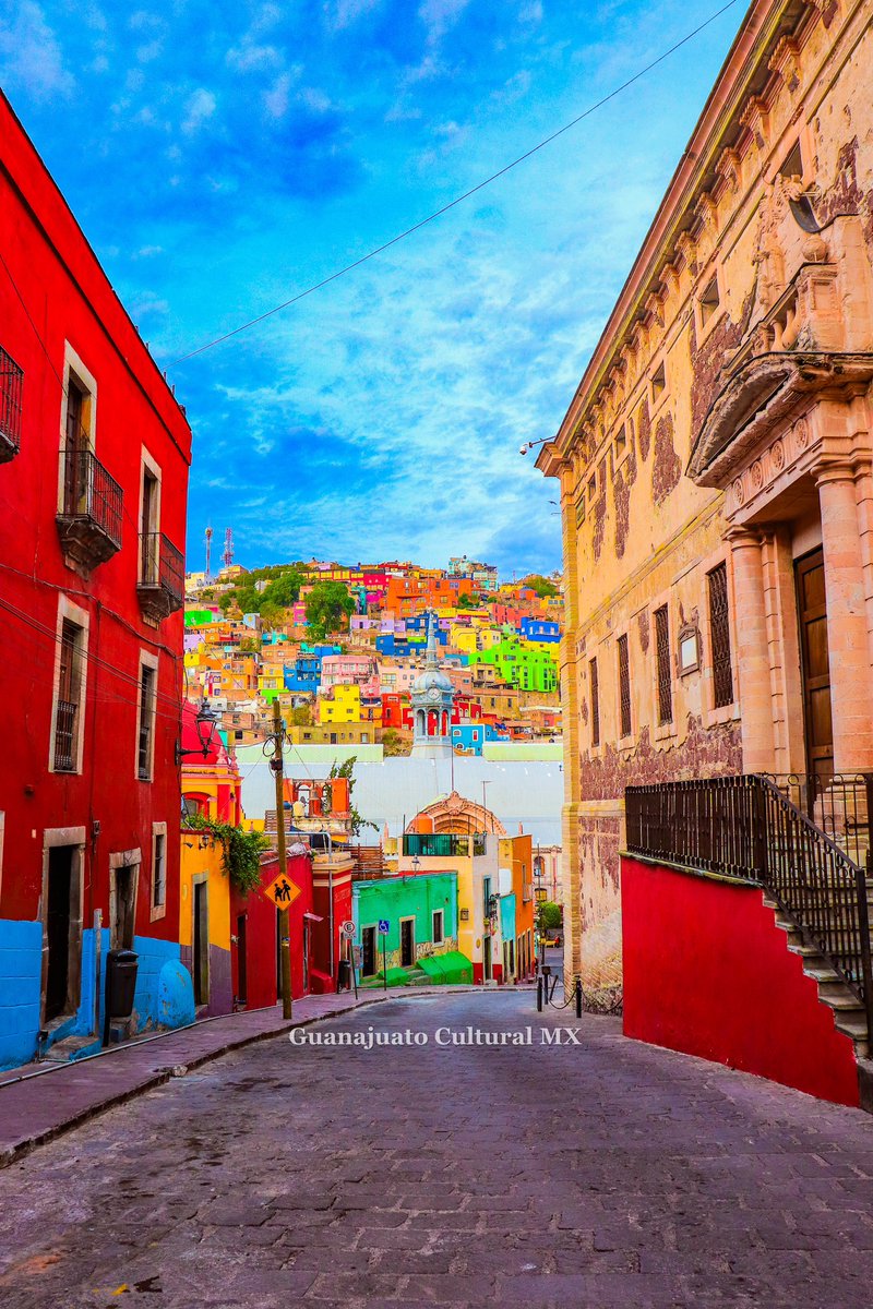 Colores de Guanajuato. 💚🩵💜🩷