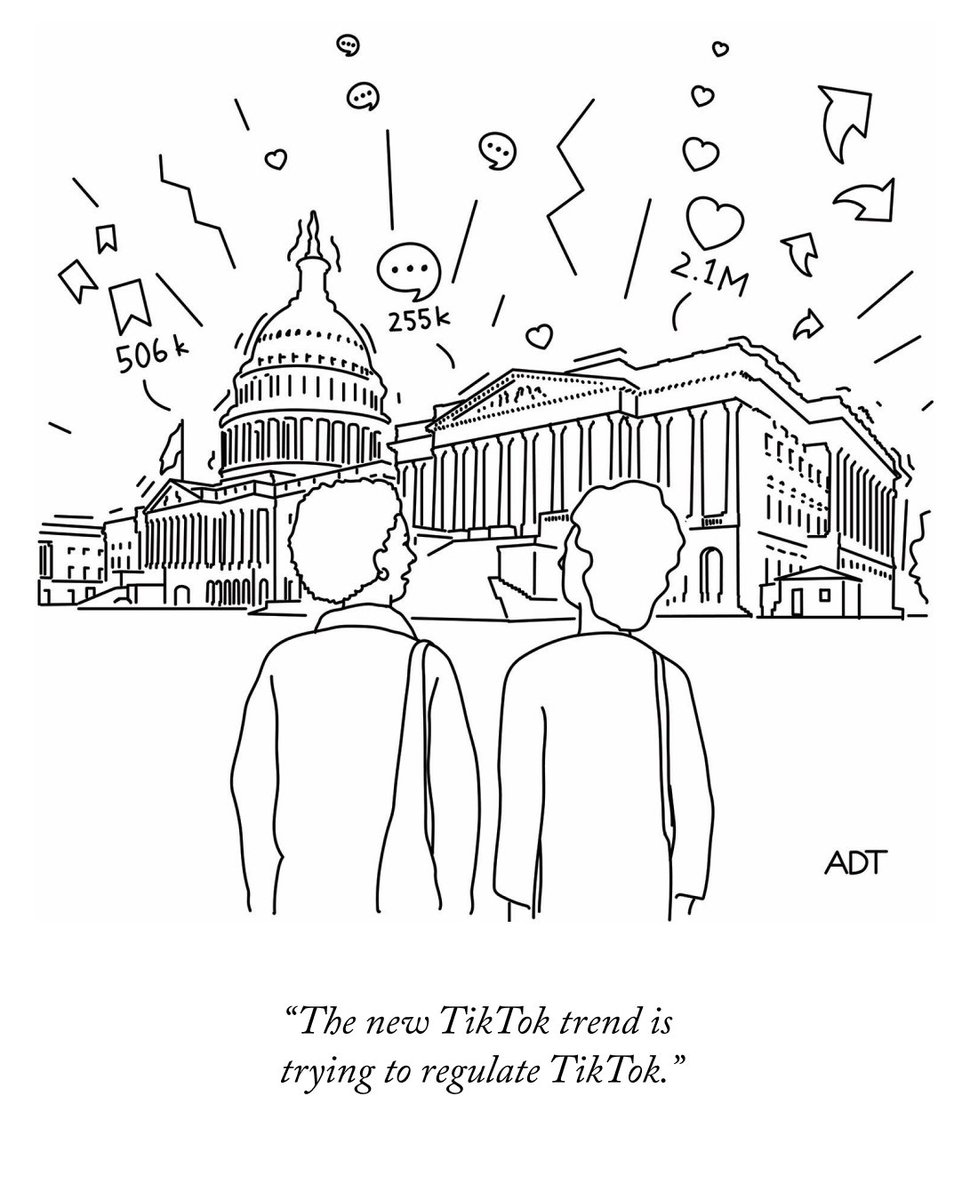 Today’s Daily Cartoon, by Adam Douglas Thompson. #NewYorkerCartoons nyer.cm/p9w9V8F