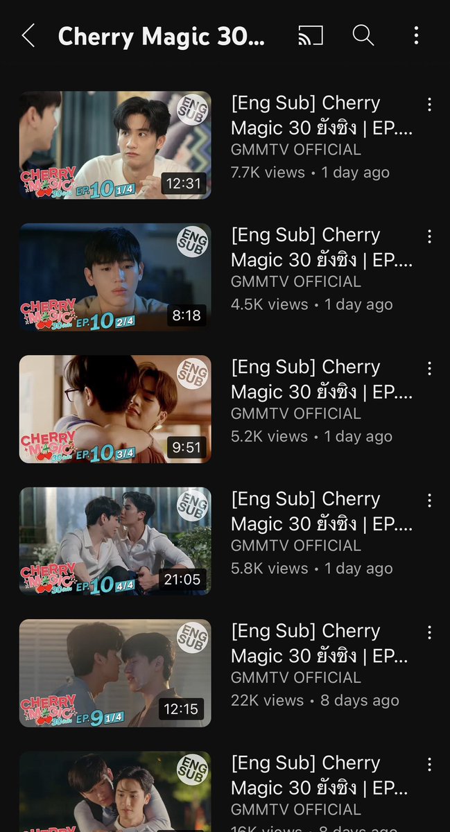 Ep 10 available on youtube 🍒🪄
#CherryMagicTH