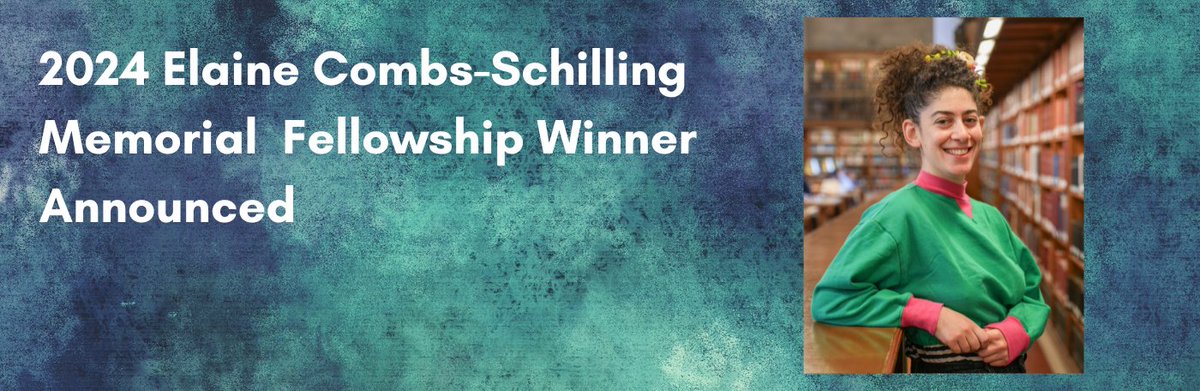 issgCU's tweet photo. ISSG has announced the recipient of the 2024 Elaine-Combs Schilling Memorial Fellowship! Learn more about the winner, Elya Assayag (History), here: https://t.co/euO1brlcvg https://t.co/5szpQ7A9c1