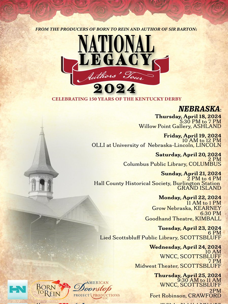 TheSirBarton's tweet photo. Adding a new state to my list of places I've visited. If you are in Nebraska between today and April 25th, we would love for you to come see us at one of our events! @ShareAgHistory https://t.co/58l2FMMiiA