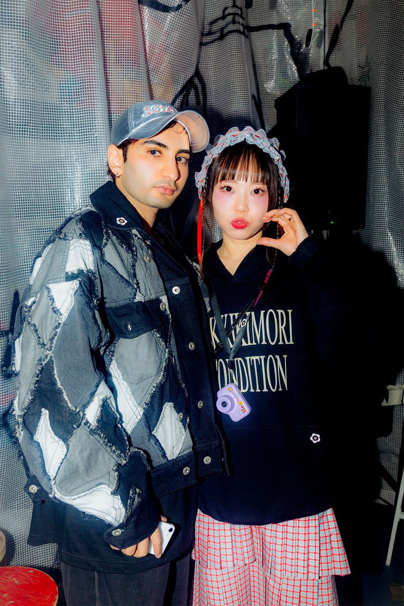 who is the Indian man in this pic with Charlotte Fang?