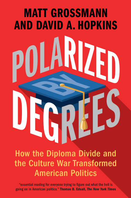 And we have a final cover! Look out for @MattGrossmann & @DaveAHopkins's highly anticipated new book out Sept 2024 from @CUP_PoliSci @CambridgeUP In the meantime, you can pre-order a copy here: cambridge.org/us/universityp…