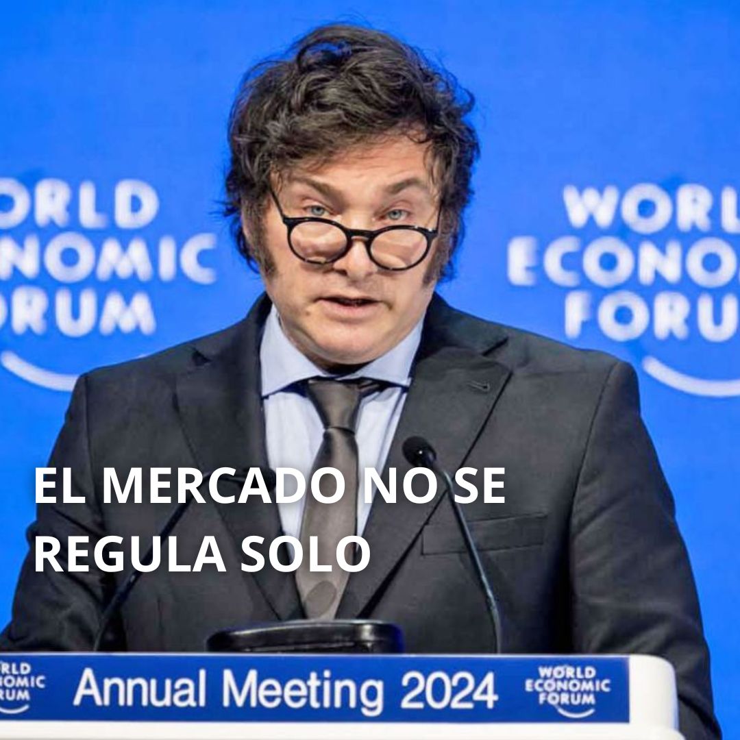 VHMok's tweet photo. EL MERCADO NO SE REGULA SOLO

No es verdad que el mercado se regula solo. Ni acá ni en China. Por eso ayer Milei no pudo más ante la protesta de la clase social que más le preocupa. La clase media hundiéndose como si caminara por un lago helado que se resquebraja, se hace sentir.

Los pobres le nefregan a Milei, pero los del medio, esos si le preocupan. Arcor y Molinos le hundieron el puñal a los pobres, pero los pobres no tienen poder piensa Milei. Así que dale nomás, a los pobres pegales.

Igual todo parece una broma pesada. Pobres Belocopitt y los que sean. Se tienen que conformar con el 91% en cuatro meses. ¡Cerca del cien!. Igual es una barbaridad. Es el doble de diciembre a marzo, el doble!.

Todo es un dislate. Le abrieron las jaulas a los leones de las prepagas y ahora quieren ver cómo los encierran de nuevo. Todo es absurdo. Para lo único que sirve esta andanada de disparates es para que quede claro que el tema no es tanto "el capitalismo" sino quien lo maneja, qué mano hay detrás del dios de los mercados, la que lo para a ese mercado, o la que le da rienda suelta.

¿Y quién como devuelve la plata que le robaron a la gente? ¿Quién devuelve los remedios que no se tomaron? ¿Las vidas que ya se perdieron? ¿Quién devuelve la gracia a los cuerpos asediados por este neoliberalismo brutal?

¿Dará Milei marcha atrás con las universidades que ha sitiado? ¿Los científicos a los que les arroja su desprecio serán considerados? ¿A los trabajadores que echó a ciegas quién le devuelve lo que le han robado?

Milei por miedo dio marcha atrás. Por miedo no fue a Dinamarca dicen los periodistas cercanos. Algo olía a podrido por allí en Dinamarca y no eran solo los aviones. ¿No nos podría regalar Milei un poco de miedo para los más necesitados, para los que no comen, no se medican, mueren o solo miran pasar la vida en este régimen que da risa y provoca lágrimas?