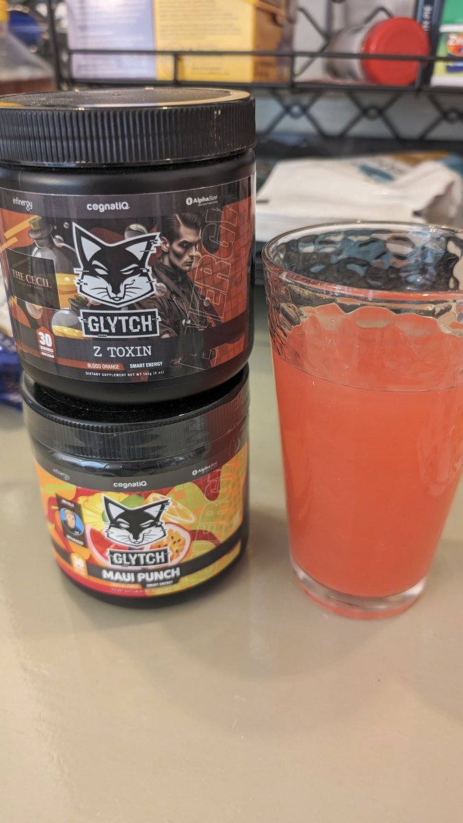 After deep analysis @RitzDaCat has made the controversial decision that Z Toxin is currently #1 in his @GLYTCHEnergy tier list and has dethroned Maui Punch. What is your favorite drink to start the day and did you use code Fabled for 20% off at glytchenergy.com.