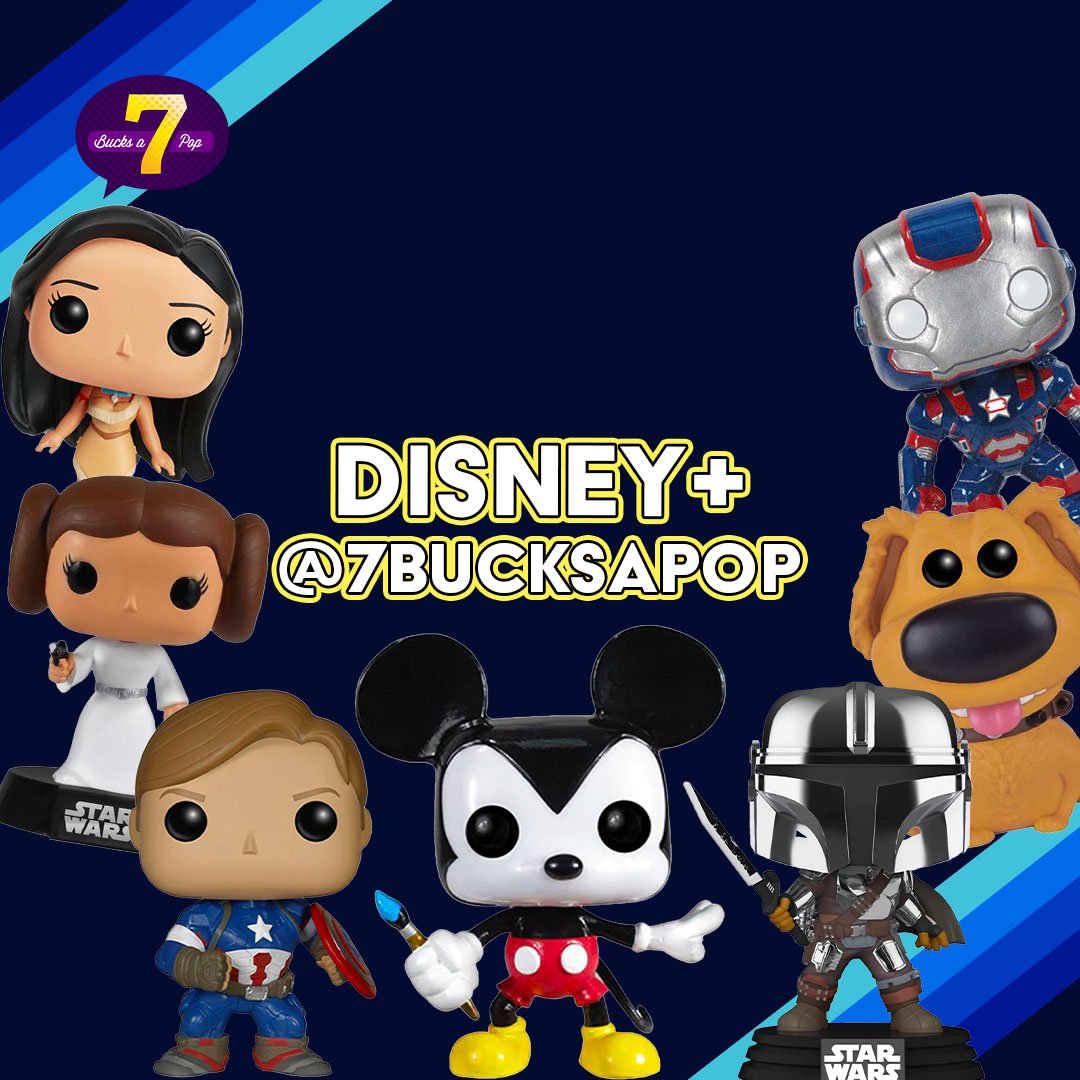 Now on #WhatNot - Disney+! New customers get $7 off their first order on any 7BAP Stream using the code FREE7! whatnot.com/user/7bucksapop #Funko #FunkoPops #WhatNot