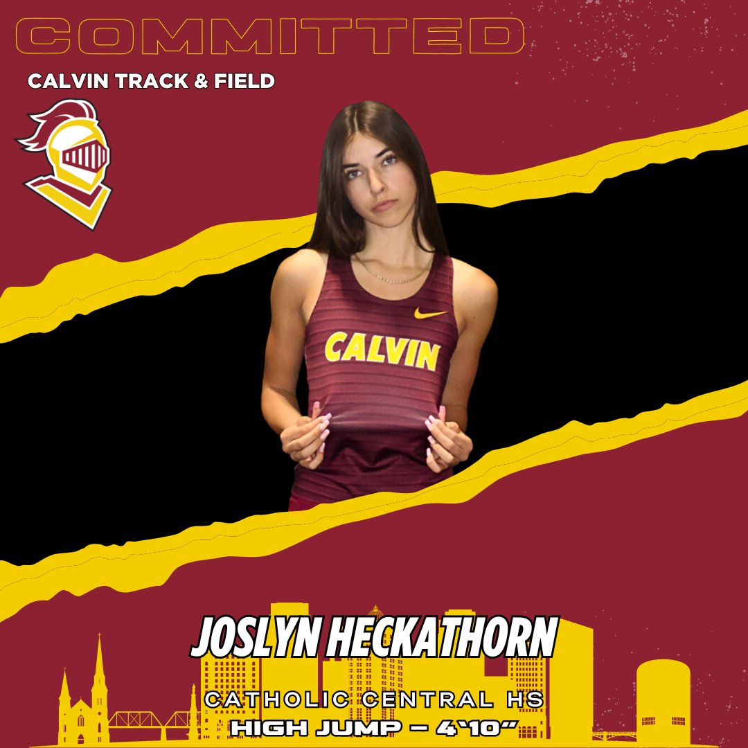 We are so excited to welcome Joslyn Heckathorn to our Knights Family and the Calvin Class of 2028! #GoCalvin