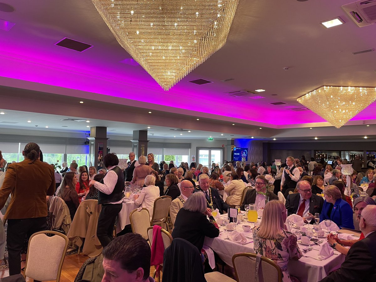 Full house here at the @killyhevlin, Enniskillen. Great to be back with our Staff Awards after last year’s successful event #WTStaffAwards24