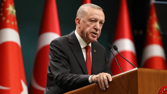 Israel has surpassed Hitler in committing crimes – Erdogan The Turkish leader has accused the Jewish state of killing 14,000 children in Gaza on.rt.com/cs15