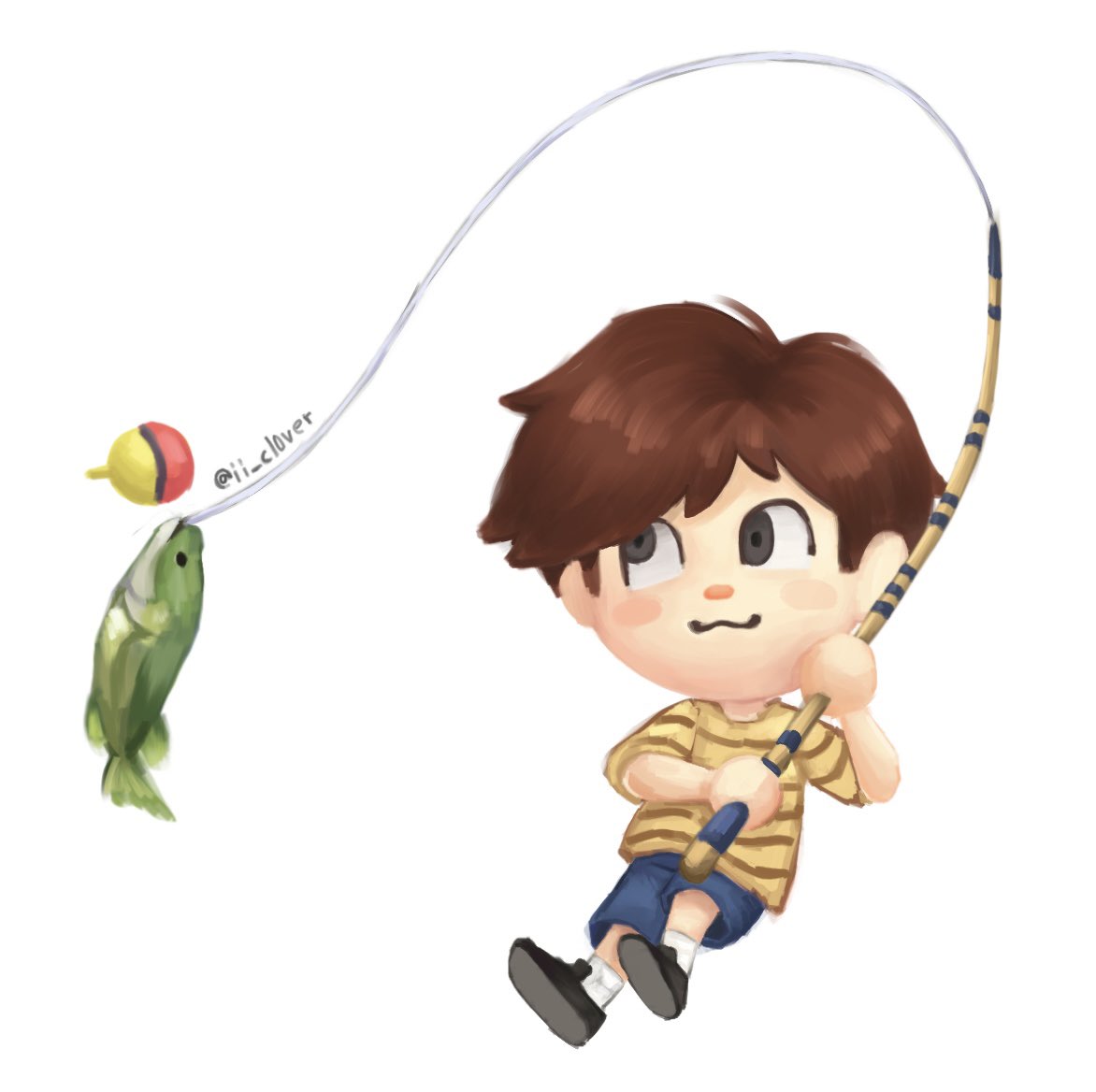 ANIMAL CROSSING JIMMY BUT HE’S FISHING #JimmyValmer #SouthPark