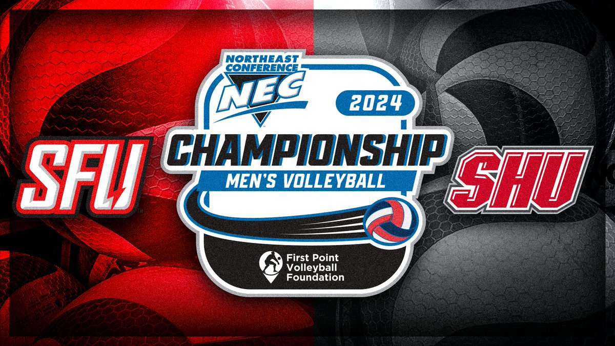 NECsports's tweet image. It&apos;s #𝐒𝐞𝐦𝐢𝐟𝐢𝐧𝐚𝐥𝐓𝐡𝐮𝐫𝐬𝐝𝐚𝐲 (presented by @FirstPointVB)!🏐

📍 Loretto, PA
⏰ 4:00 pm &amp;amp; 7:00 pm
📺 ESPN+ 
💻 @NECFrontRow 

#NECMVB x #NECchamps🏆

ℹ️ CHAMPS HQ:
northeastconference.org/tournaments/?i…