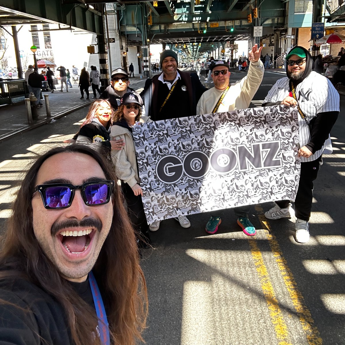 Goonz are giving us FOMO from last week 🗽🗽 If you want a Freckle x @Goonz_World recap of our own, then head down below 👇👇