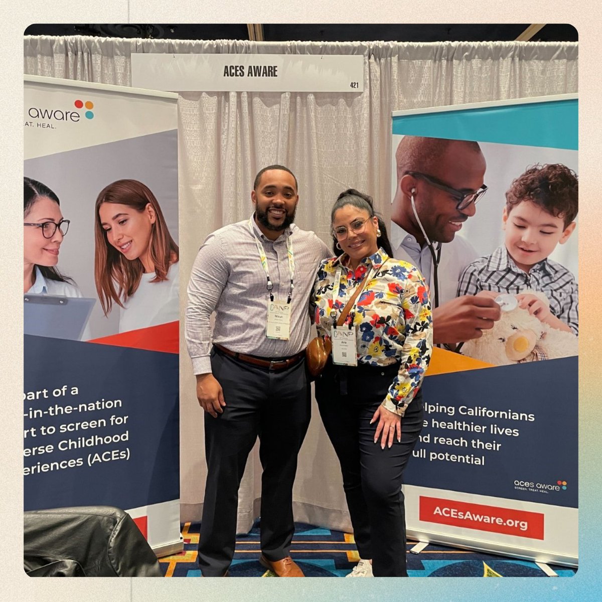 Last month, @UCAAN attended the 46th Annual California Association for Nurse Practitioners (CANP) Educational Conference to promote our free ACEs Aware trainings for all members of the health care team. Thank you @CaliforniaNP for having us.