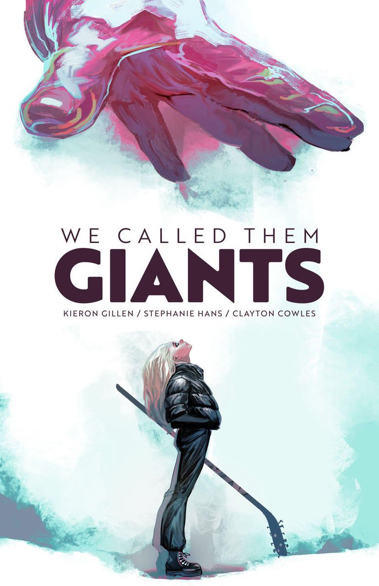 They. Are. Back. @kierongillen & @HansStephanie team up again for a can't miss original graphic novel - We Called Them Giants. It's The Walking Dead meets The Iron Giant in a sweeping, post-apocalyptic story that no fan can miss. More info: imagecomics.com/press-releases…