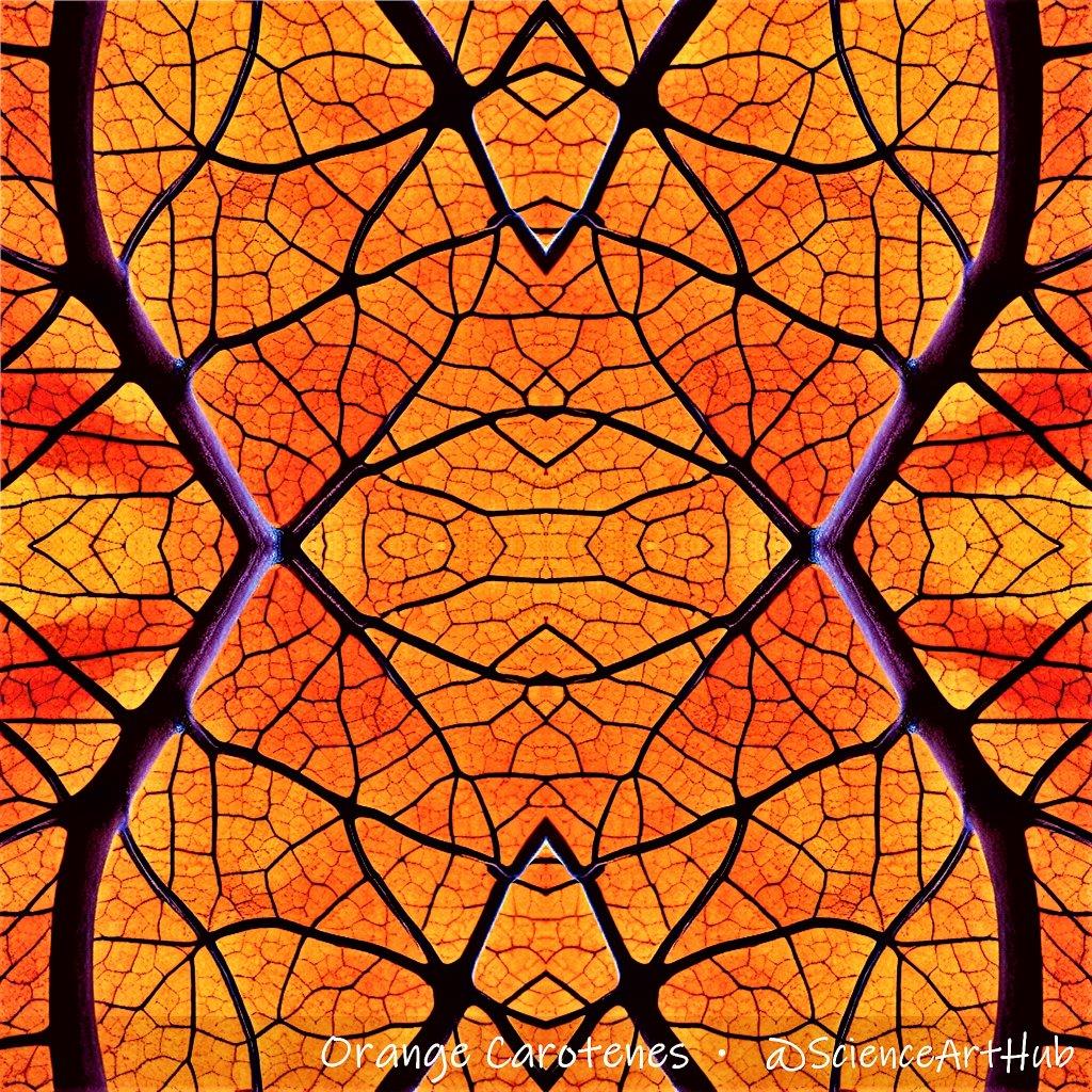 The Science & Art Behind Orange Color. Why are Orange Vegetables and Fruits Actually Orange? #sciart #scicomm #science #chemistry #education #abstractart Carotenes represent a group of naturally occurring pigments, which are responsible for the vibrant orange and other colors of…