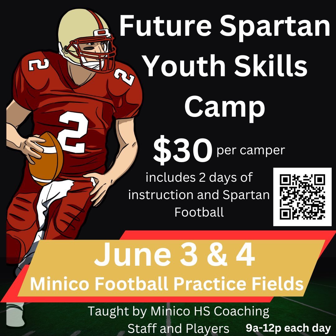 Calling all Spartans! Summer youth camp registration is now available! docs.google.com/forms/d/e/1FAI…