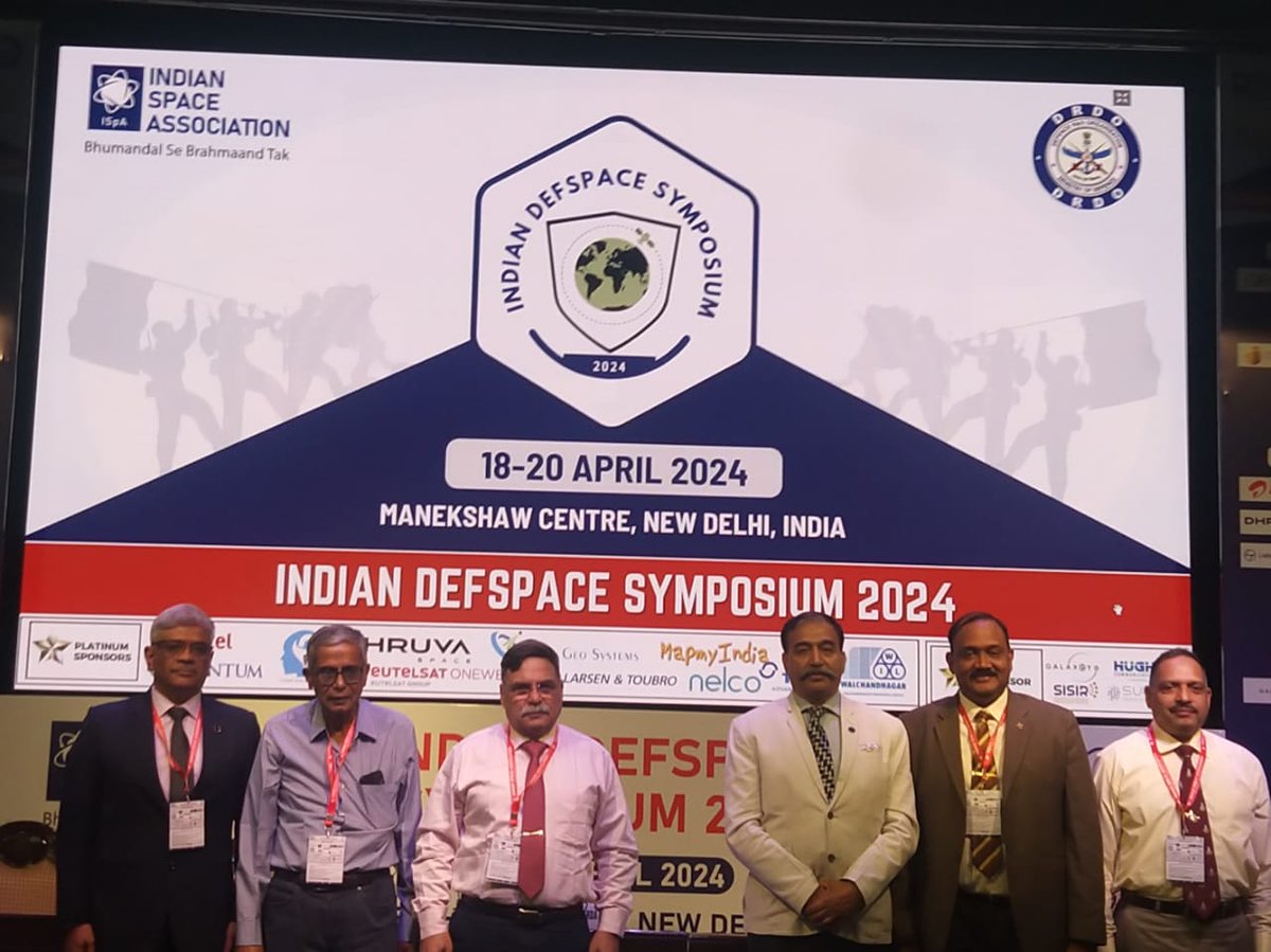 CAPS_INDIA's tweet photo. CAPS conducted a session on โChinaโs Defence Space Capabilitiesโ at ISpA DefSpace Symposium being conducted at Manekshaw Centre today. AVM Anil Golani, DG CAPS steered the discussions. Gp Capt Anand Rao, Senior Fellow, CAPS gave views on China's counterspace adventures. https://t.co/YcahdEEtli