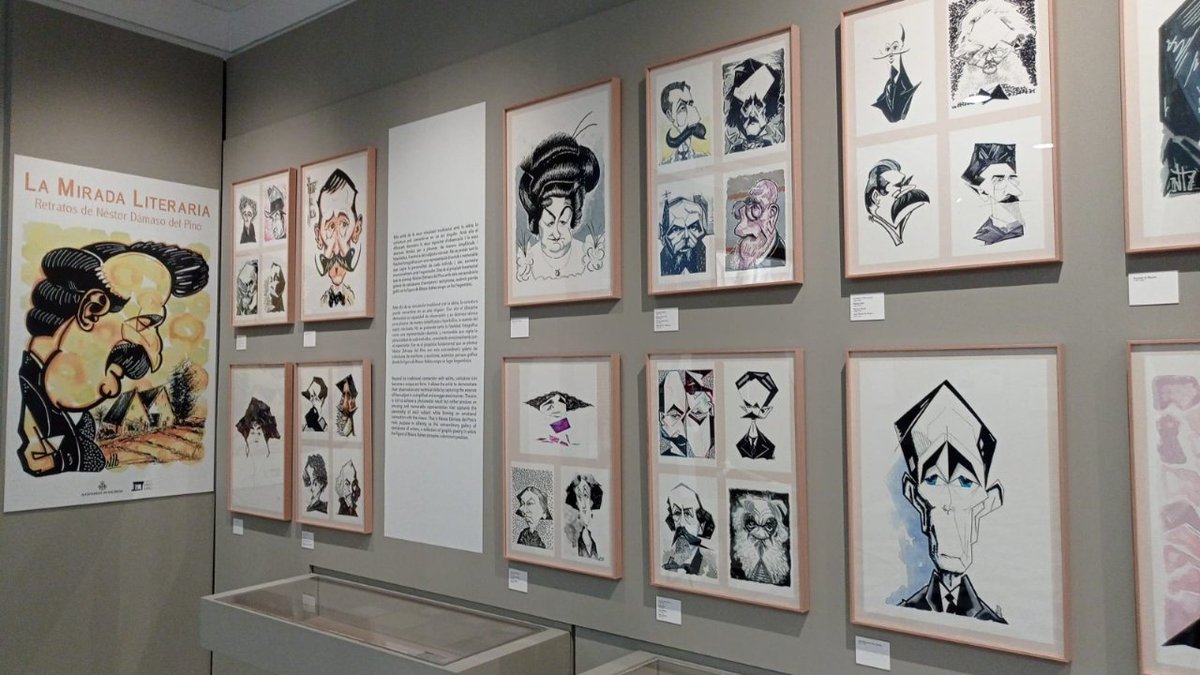 🖼️La Casa Museu #BlascoIbáñez acull una exposició de caricatures sobre grans escriptors, acompanyades de cartes i textos autògrafs
🖋️Les caricatures són obra de l’artista canari Néstor Dámaso del Pino
🗓️Hui hem participat en la inauguració de la mostra que estarà fins de desembre