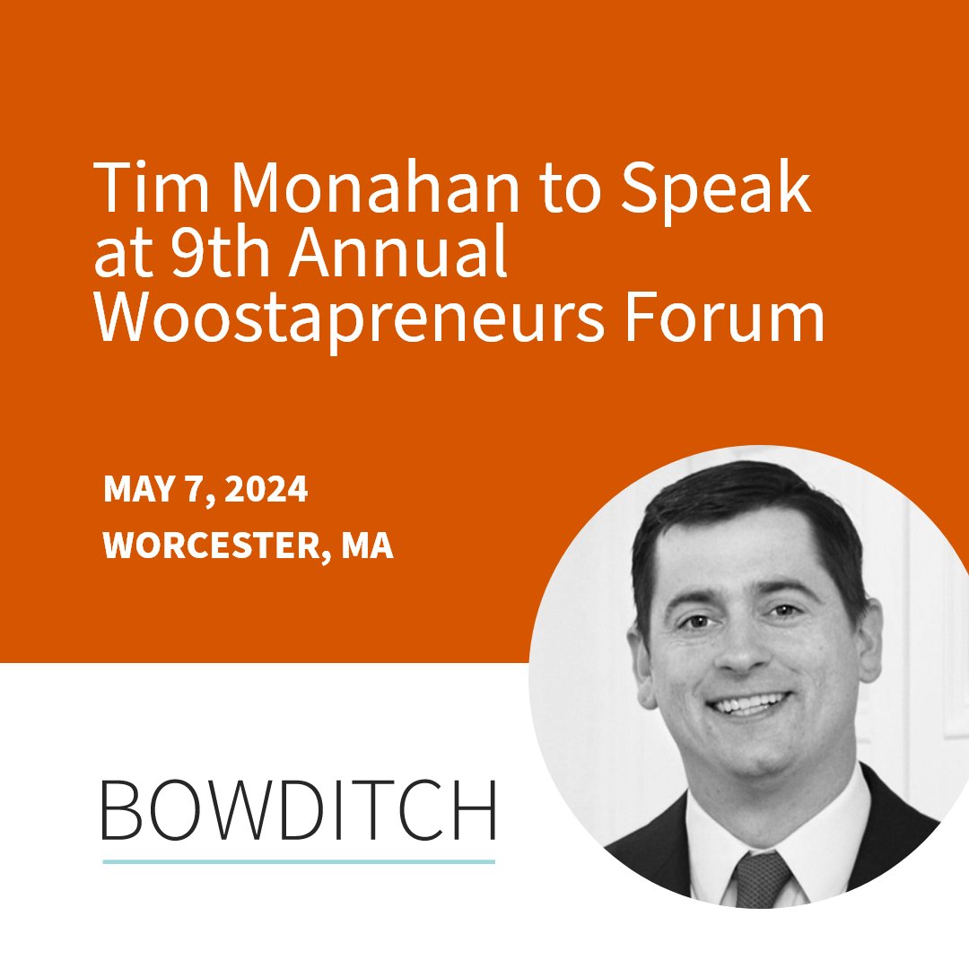 The 9th Annual Woostapreneurs Forum, presented by the @SBA_MA & the @chamberworc on 5/7, will connect #entrepreneurs & #business resource providers. Tim Monahan will speak on the Experts & Resources Panel; register tinyurl.com/ndc2bmkk #entrepreneurs #smallbusinessowner