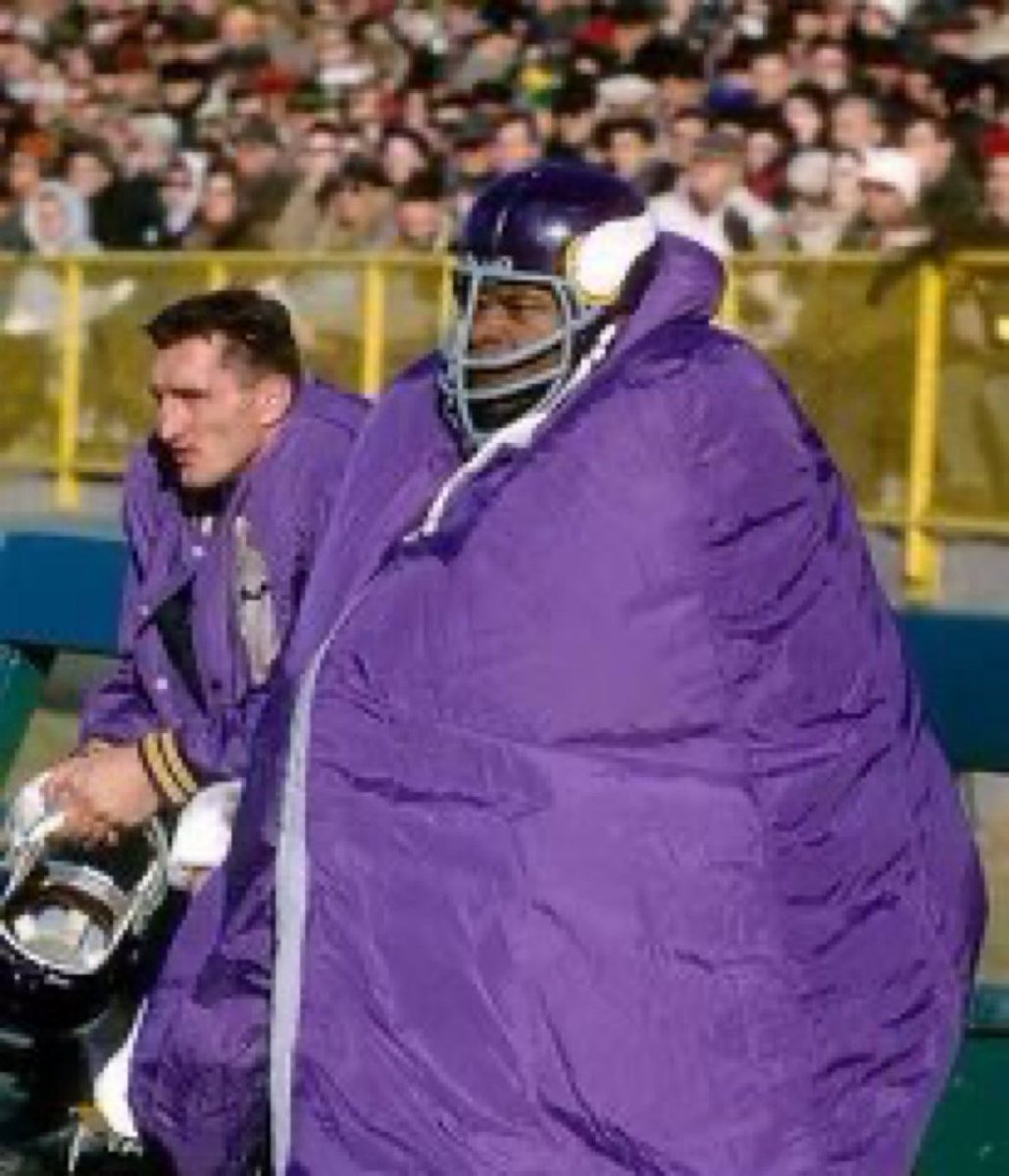 Grimace enjoyed a banner year in 1972 when he formed an alliance with Ronald McDonald and also registered 13 sacks for the Minnesota Vikings.