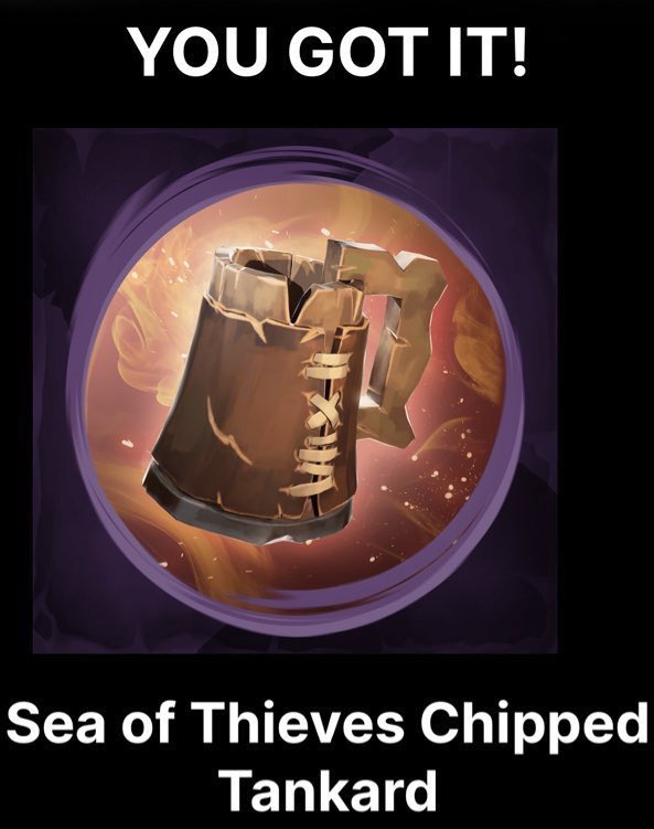 BeardBerserk's tweet photo. ***TANKARD GIVEAWAY*** 
Giving away 1 “chipped tankard” XBOX ONLY code. Follow the directions to win! Winner will be picked (Friday April 26th) anyone can win.
🍻🍻🍻🍻🍻🍻🍻🍻🍻🍻🍻🍻
#SeaOfThieves #xbox  
✅ Be following my twitter 
✅ Retweet this post
✅ Like this post https://t.co/dcz0RaiSBC