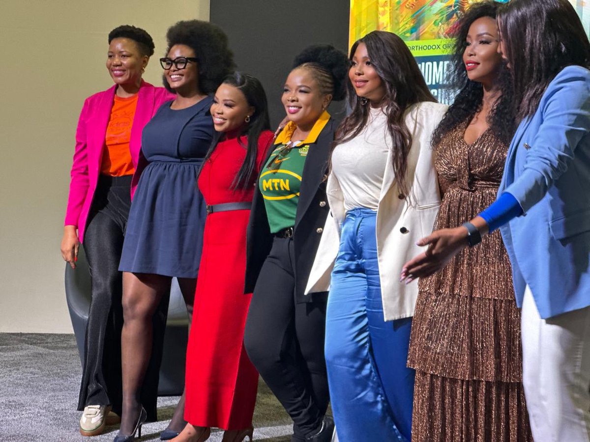 PortiaMoemedi's tweet image. An honour &amp;amp; privilege to had led The Women In Sport Symposium hosted by @unorthodoxgroup &amp;amp; @Discovery_SA. We connected with the brightest SA women in Players &amp;amp; Management to Media.Dissected important topics like gender pay gap, sports value chain &amp;amp; the state of SA women's sports