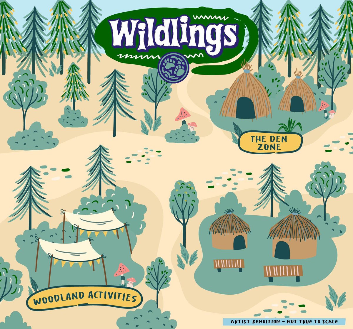 💗 Sneaky peak?! 👇👇

Our Wildings Area is lush, you’re in the middle of nature 🌲 There’s a forest walk, mud kitchens, forest crown and willow weaving workshops! 

Our Den Zone is back too, where you can build yourself a home! So much fun to be had! 

🎫 bit.ly/LittleLindi2024