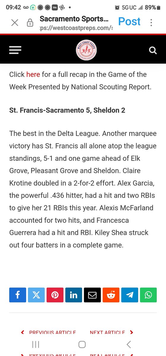 Michael31938374's tweet photo. St. Francis on a roll! Great win! https://t.co/7VzL9eYVlY