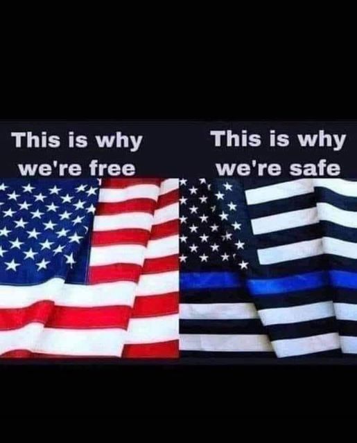 #BackTheBlue