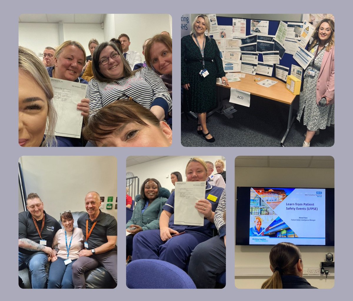 Our teams have had a fantastic day at the inaugural @MidYorkshireNHS Quality Confernece today, discussing our journey to outstanding, as well as learning about all the hard work going on across the trust. A huge thank you to the organisers and everyone involved. #NHS #MYTeam