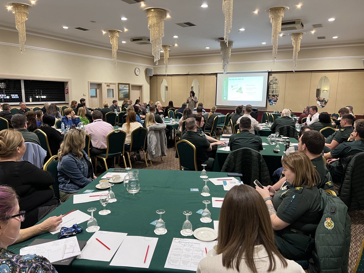 That’s a wrap! Seven engagement roadshows with our brilliant #TeamWAST people across Wales in the last five days concluding in Cwmbran this afternoon. Thank you to everyone who’s taken the time to attend and participate.