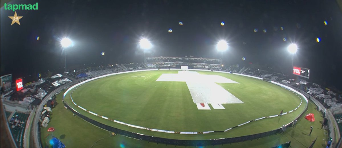 Mustafaahsan52's tweet photo. Update: The first T20I between Pakistan and New Zealand in Rawalpindi has been called off due to rain ☔☹️ https://t.co/pNjMS6UqSD