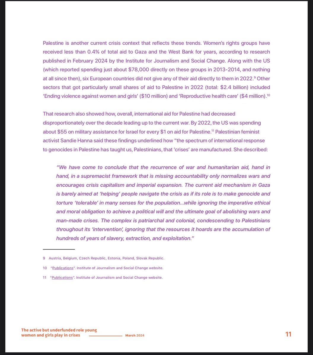 A timely and important report on supporting young women and girls in crisis by @GlobalFundWomen, @MADREspeaks, and @Purposeful_org. Read in full here: static1.squarespace.com/static/6528258…